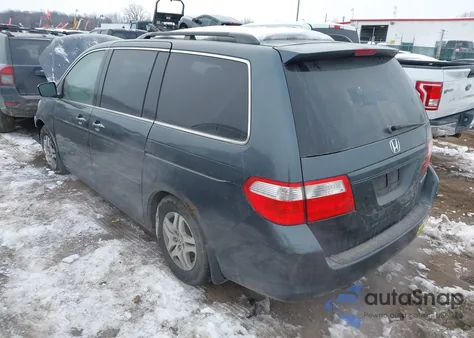 2005 Honda Odyssey Ex-L from USA, damaged, VIN 5FNRL38665B044845